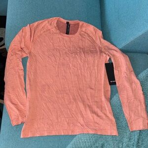 lululemon athletica Long Sleeve Tee - Coral